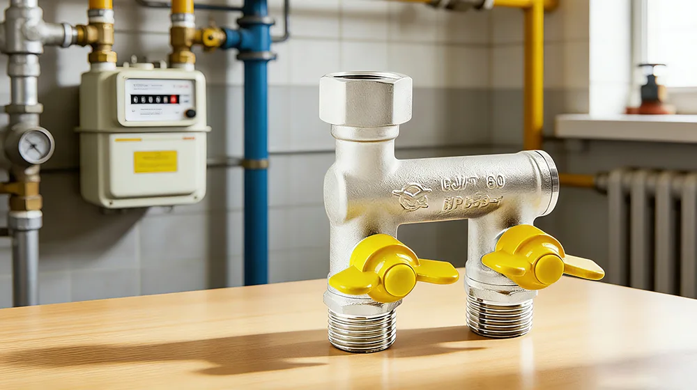 Kolmitiekaasuventtiilin sovellus ja toimintaperiaate.