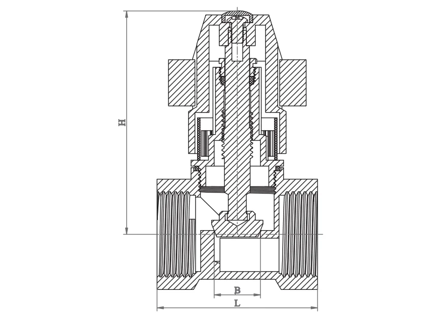 Magnetic Lockable Flow Control Globe Valve